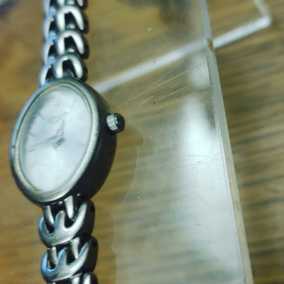 Citizen Watch Co Silver Tone Analog Oval Face Chain Link Band Japan Movement main image 10